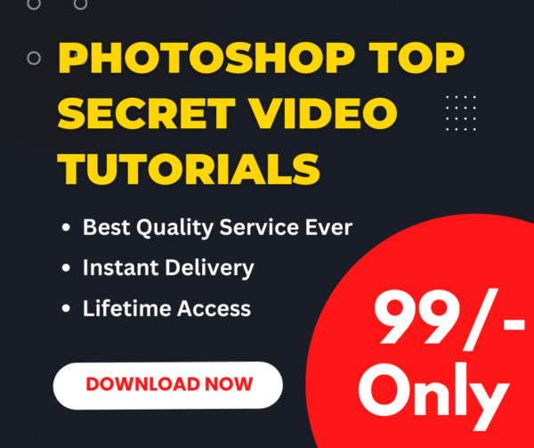 PHOTOSHOP TOP SECRET VIDEO TUTORIALS 18 GB