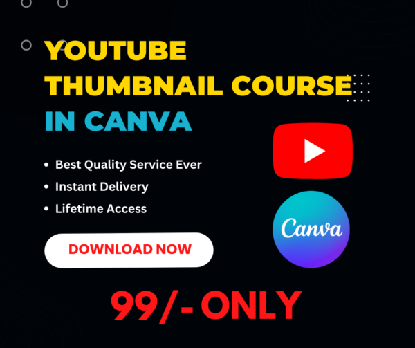 YouTube Thumbnail Course With Canva